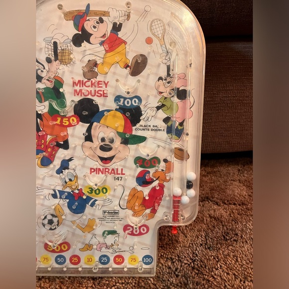 Vintage Mickey Mouse  Pinball Game used - Picture 2 of 7